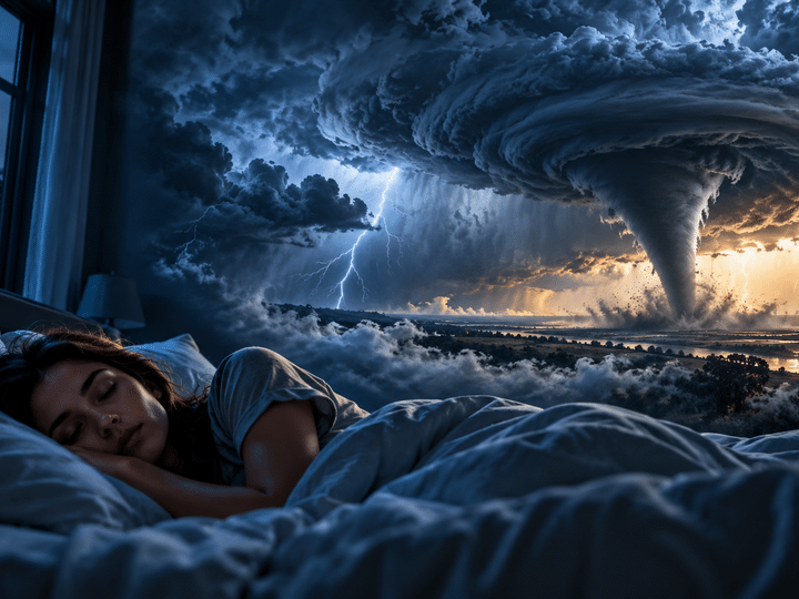 Sonhos com fenômenos naturais: por que tempestades e tornados aparecem em momentos de mudança